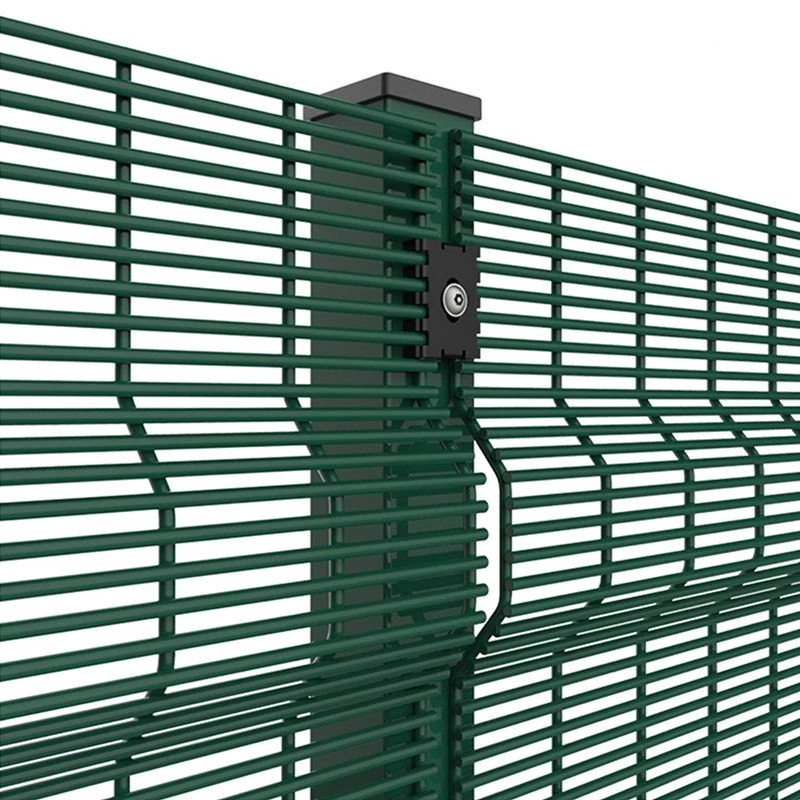 Powder Coated Security Fence Clear View 358 Anti-Climb Fence Panel