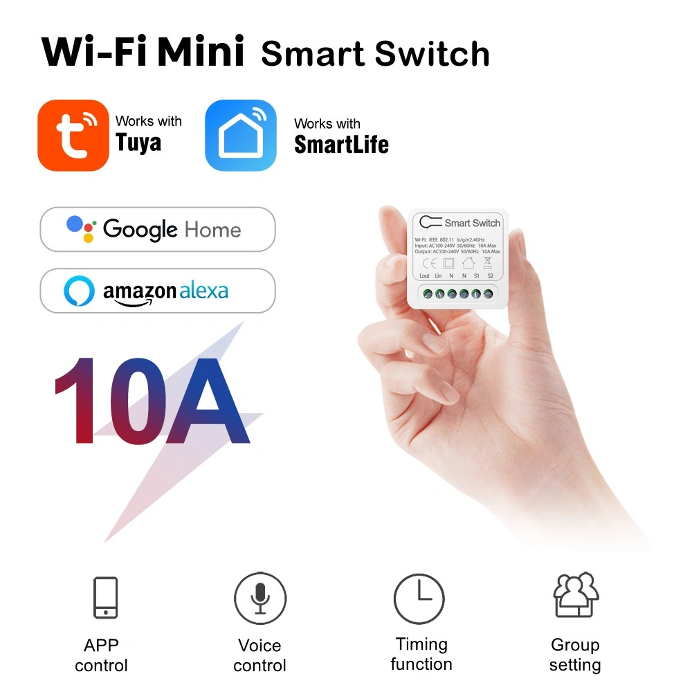 Chine Alexa RF Remote Google Tuya Control APPLICATION WiFi Smart Commande de commutateur d'éclairage Wi-Fi IR RF