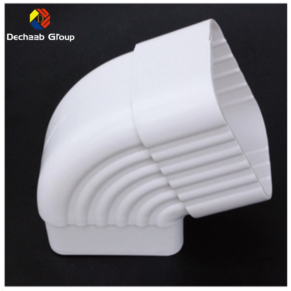 Modern Design Style PVC Rain Gutter for Roof Drain