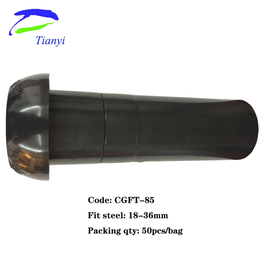 PE 18-36mm Black Color Safety Cap for Steel