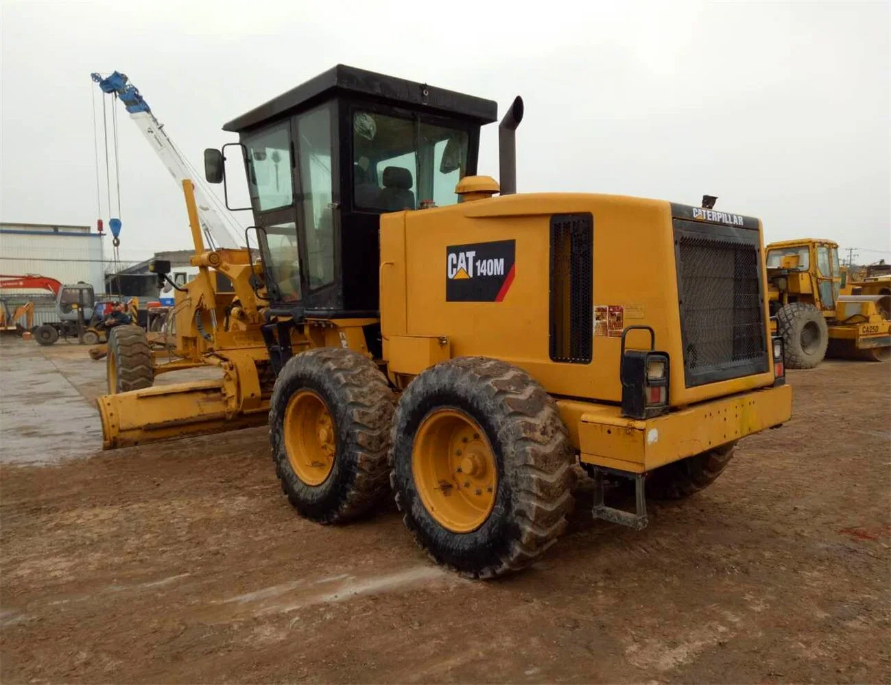 maquinaria de construcción de segunda mano usados de 140m Cat Caterpillar 140m de la motoniveladora