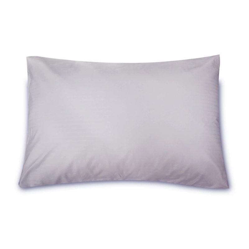 Polyester Microfiber Quilted Pillow Cover with White Satin Piping