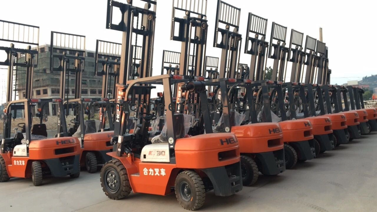 2t/3t Hydraulic Diesel Automatic Forklift for Hot Sale