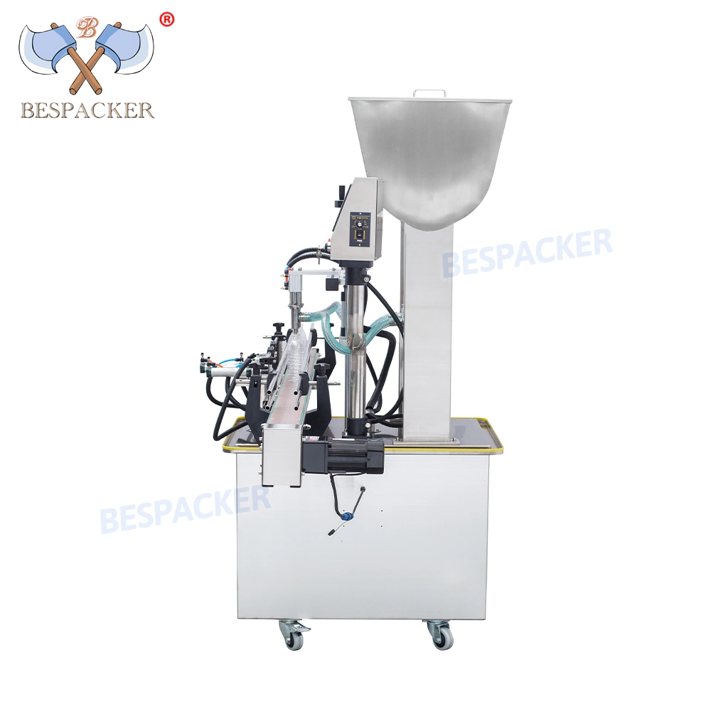 Capping Labeling Paste Liquid Automatic Filling Machine Sealing Device