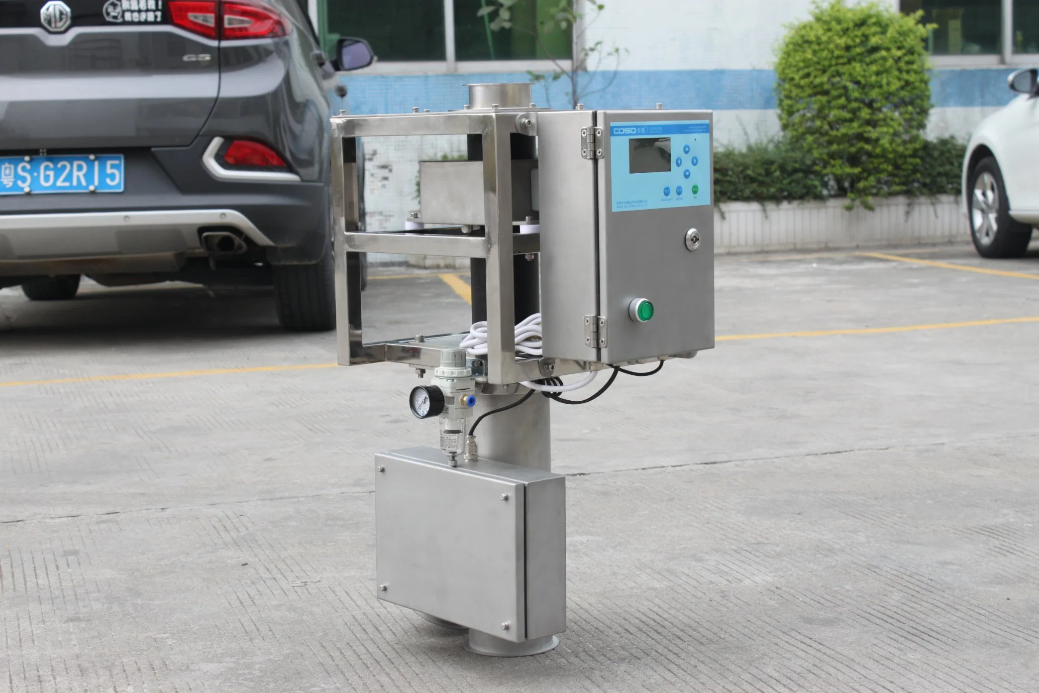 Metal Detector for Plastic Industry Throat Metal Detector