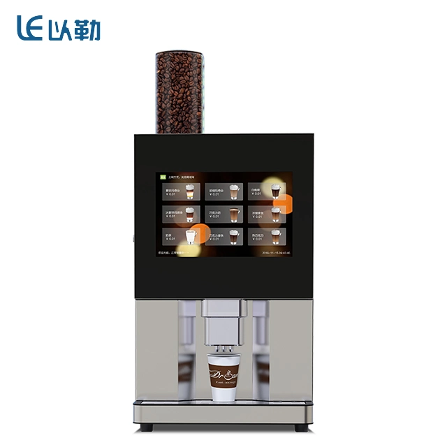 Smart Table Typ Ice Coffee Verkaufsmaschine mit Eismaschine