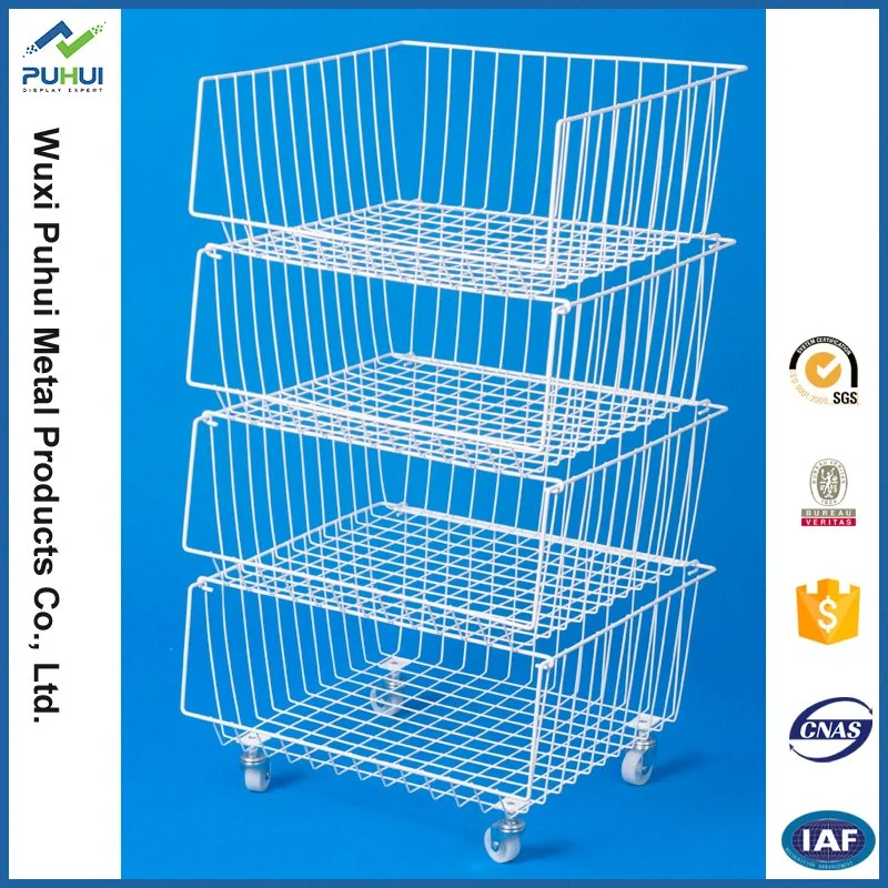 6 fil de la couche de vêtements de l'Organiseur de tiroir support de stockage (LJ4019)