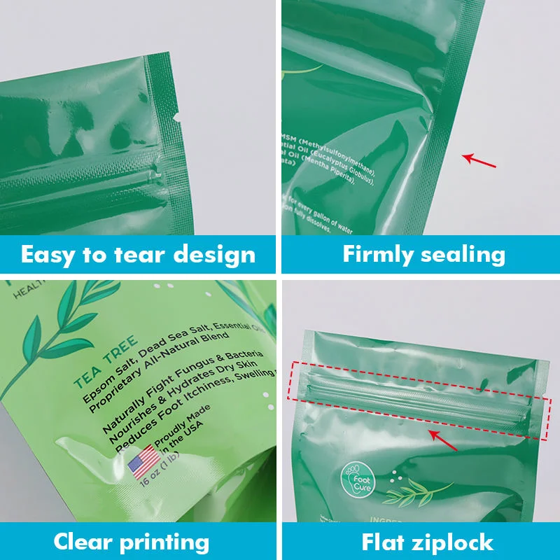 Custom Printed Design Resealable Smell Proof 3.5g Die Cut Mylar Stand up Pouch Ziplock Packaging Bags for Food Storage