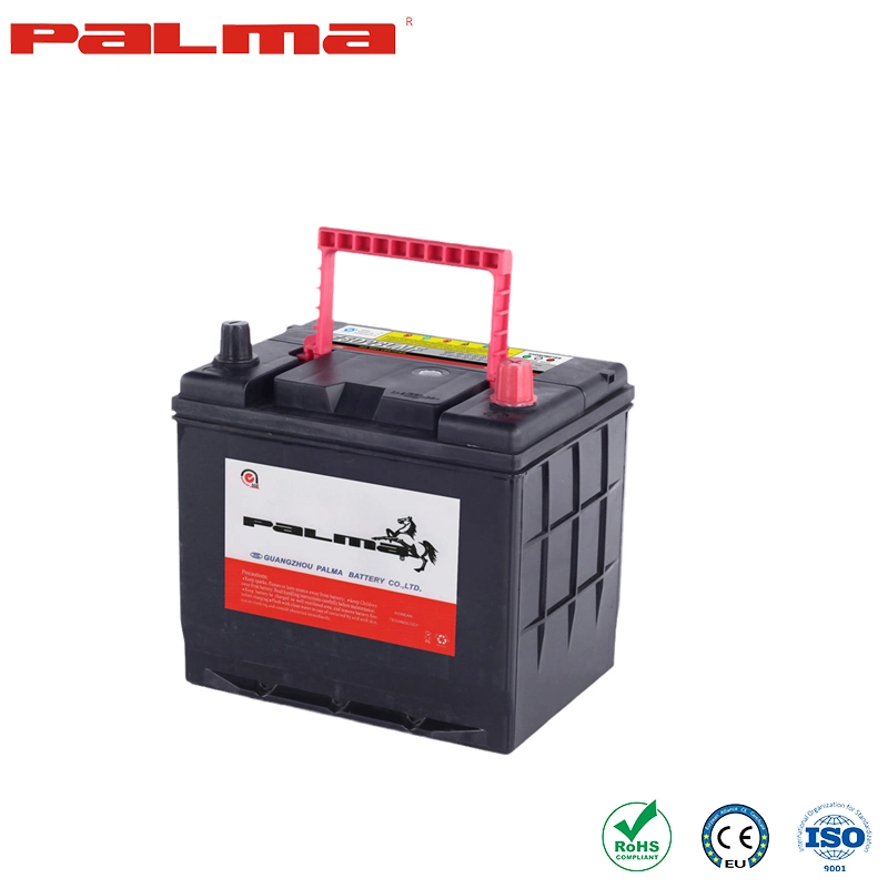 Palma de la batería de auto China fábrica Mf DIN55044 Batería Recargable de plomo ácido de batería de coche Mf para automoción