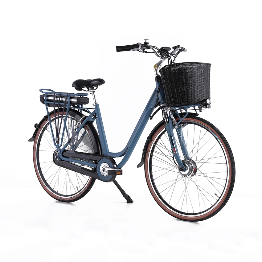 Bicicleta eléctrica ecológica con motor 250W y batería de litio 10,5ah