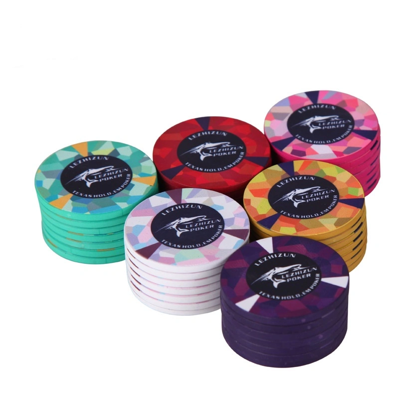 High Quality Manufacture Custom Ceramic Poker Chips for Entertainment