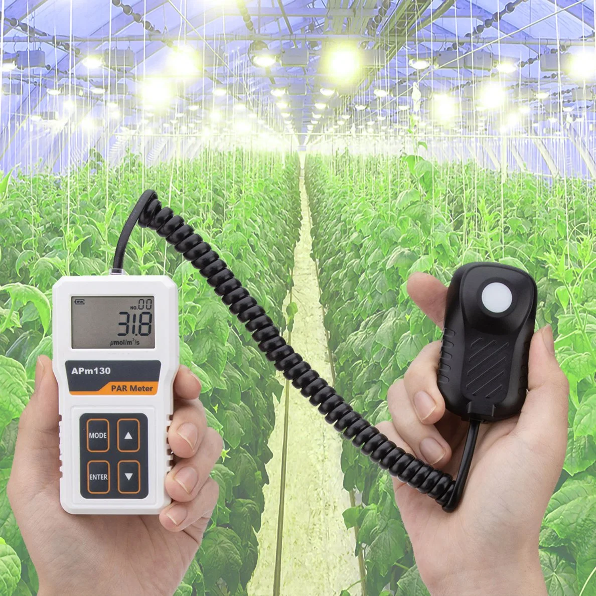 Digital Illuminace Light Meters PAR Meter for Indoor Plants Agriculture