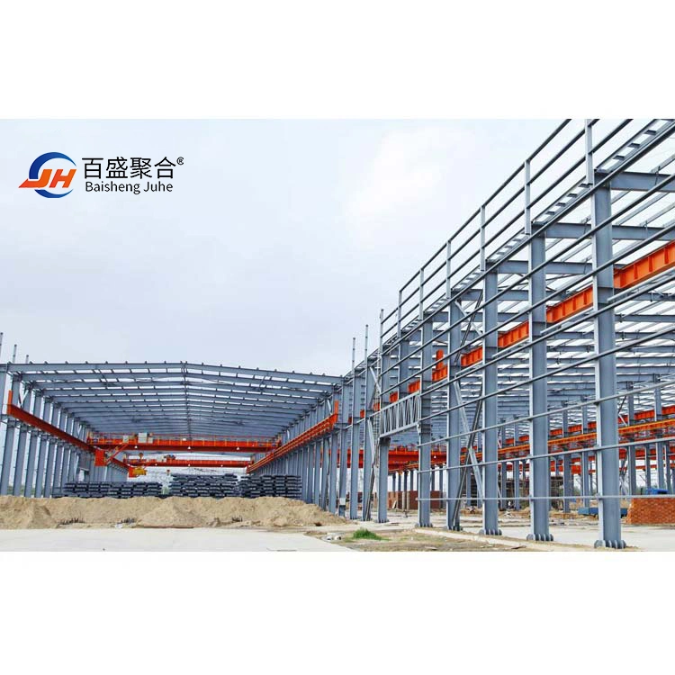 Warehouse Steel Structure Portable Building Prefab Demountable Steel Structure Garage Building