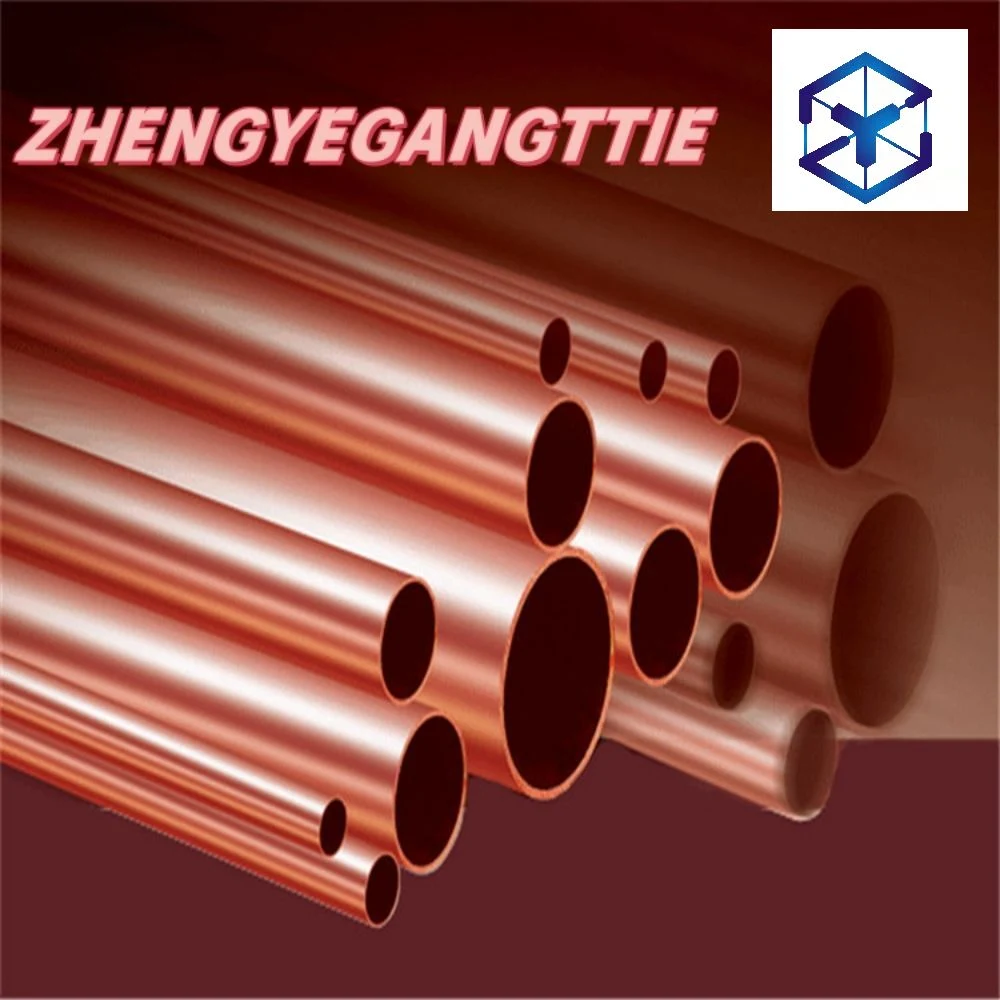 High Grade Factory Price Large Diameter Copper Pipes ASTM B111 150mm Diameter Straight Copper Tube Pipes for Air Conditioners