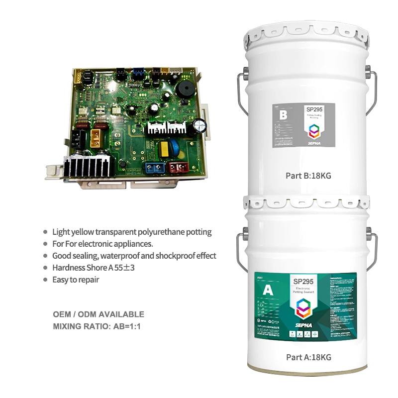 Sepna 400ml Environment-Friendly Two-Component Polyurethane Electronic Potting Adhesive for Electronic Equipment Charging Pile Filling and Sealing