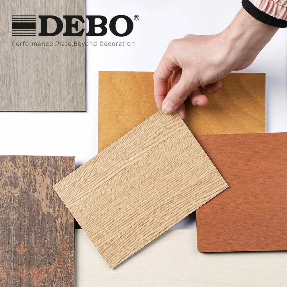 Debo Compact Laminate Board HPL Sheet HPL Panels 12mm for Wall Cladding Partition and Furniture