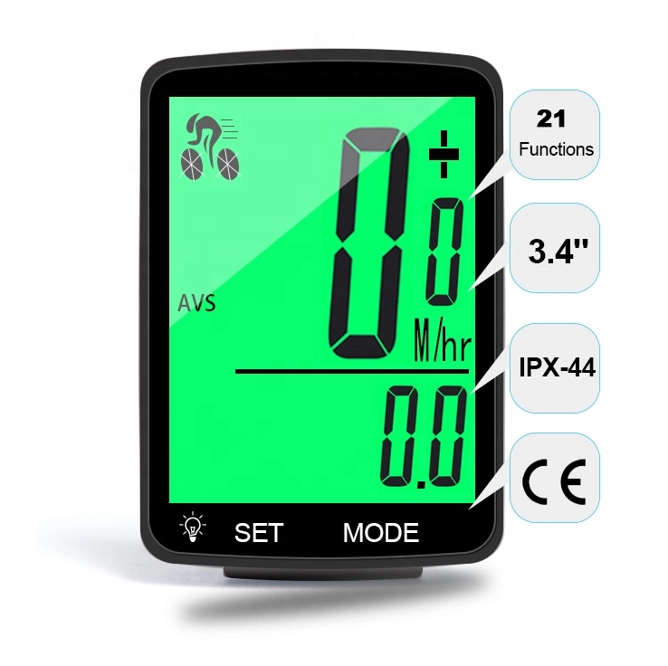 Wireless Waterproof Cycling Bicycle Computer Meter Stopwatch for Sale