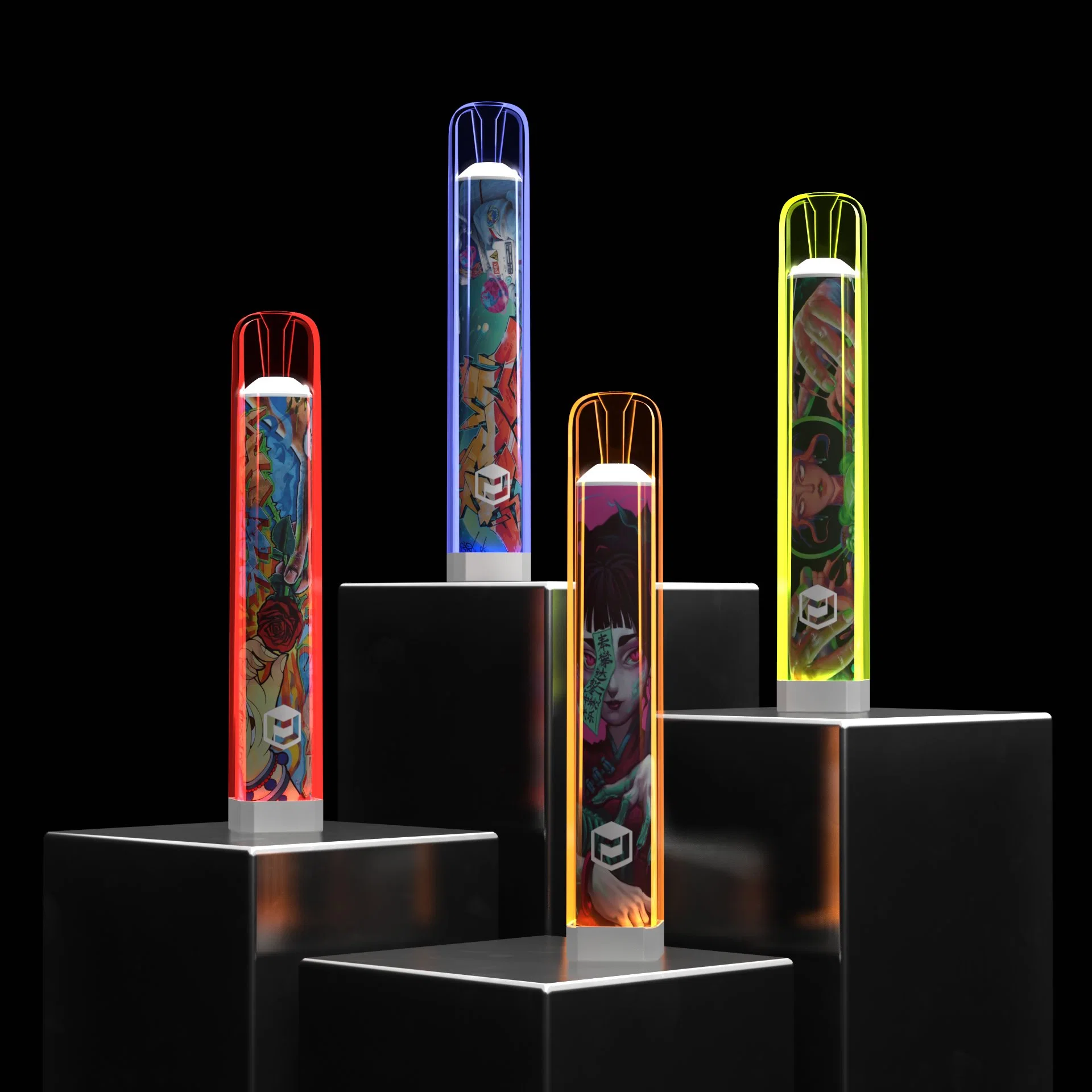 Jomo Crystal Light Bar 2ml E-Juice 600 Puffs Einweg-Vape Stift