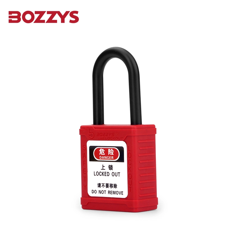 Lockout Manufacturer 38mm Nylon Shackle ABS Industrial Padlock