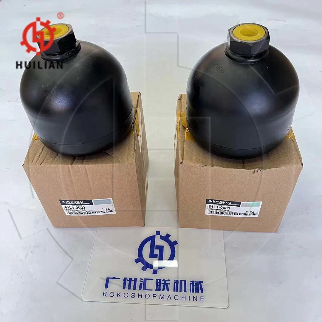 81L1-0003 31AC-10300 Hyundai Hce Accumulator for Hyundai Excavator R130W-3 R140W-7 R140W-9 R170W-3