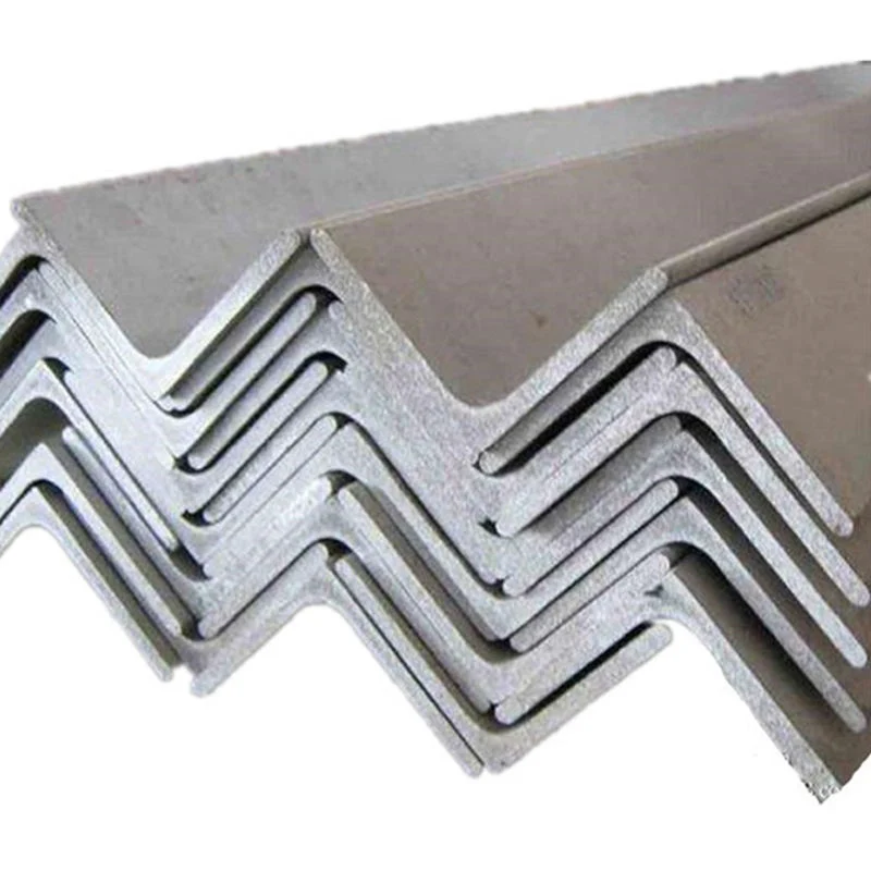 Venta en caliente ASTM A36 A53 Q235 Q345 75X75X6mm inmersión en caliente Acero angular galvanizado