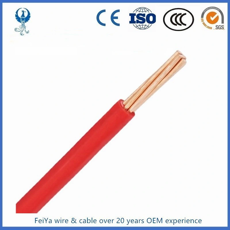 USA/Canada Type AC Power PVC Wire Thhn/Building Cable & Wire/Low Voltage Copper/PVC/Nylon Thhn Cable/Industrial Installation Wire Thhn/