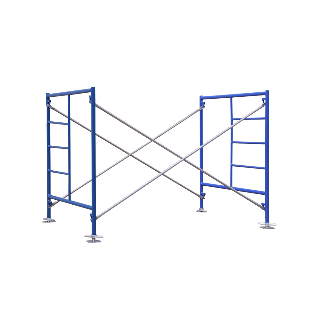 1219X1700, 1930X1219mm, 1219X914mm Full Scaffolding Steel Structure Building Manson Frame