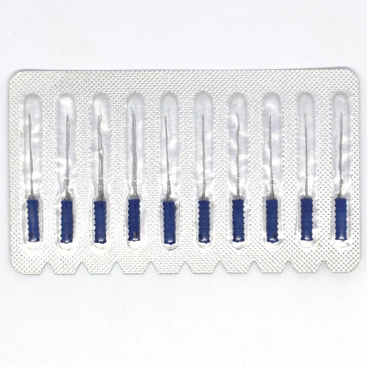 Dental Material Stainless Steel Barbed Broaches 10PCS/Pack with CE