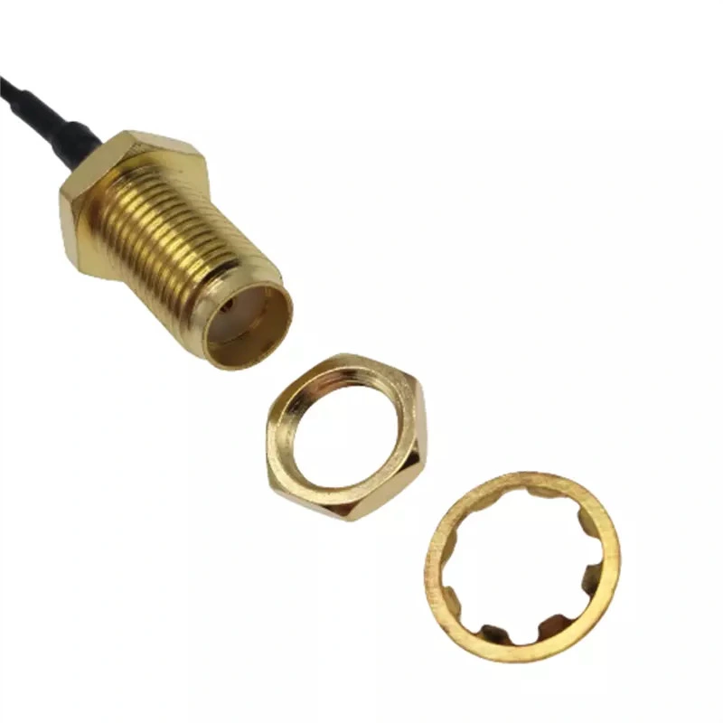 Topwave SMA RF a la Ufl DC-6 GHz el Conector para cable coaxial Cable de conector de antena RF utilizado fabricante