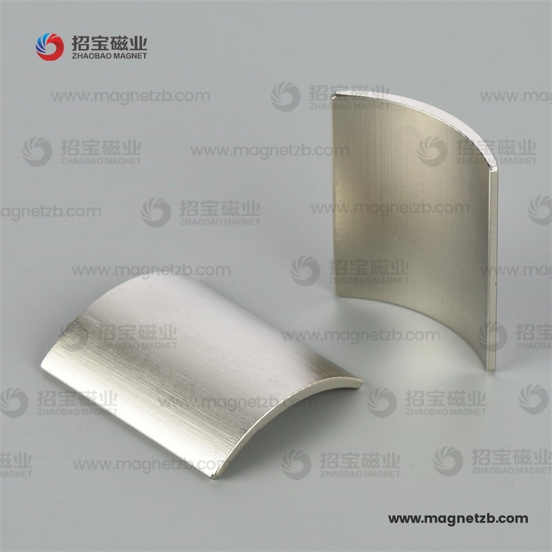 Hot Sale Super Strong Nickel Coating Custom Rare Earth Magnet N38 N52 Permanent Neodymium Arc Magnet