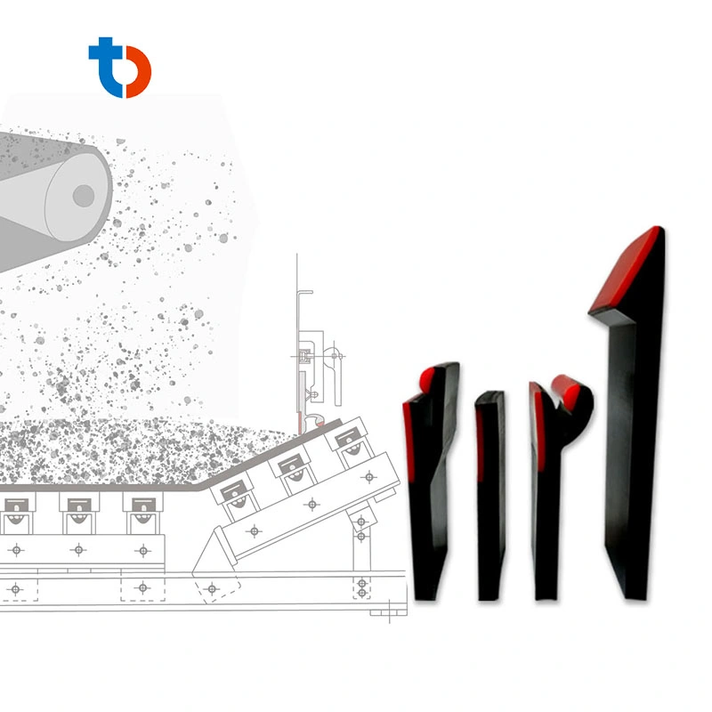 Conveyor Belt Side Skirting Double Layer Skirt Rubber