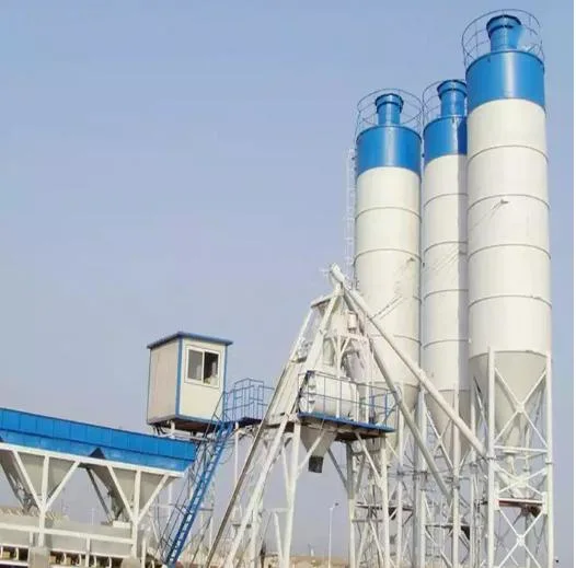 Concrete Mixing Equipment Auto System Control Batching Plant with Hzs 25m3/H to 180m3/H