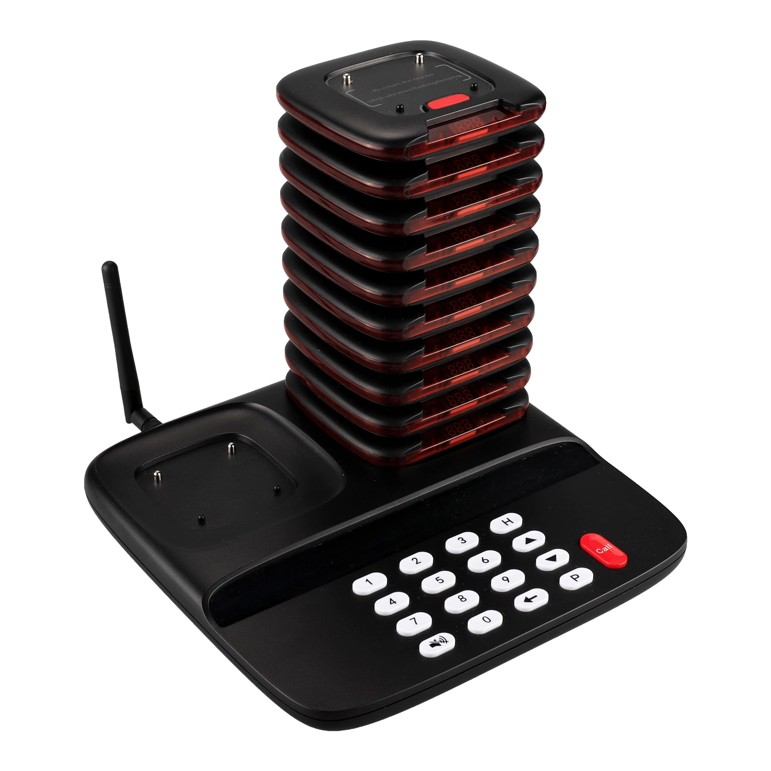 Waterproof Guest Client Pager Restaurant Fast Food Cheap WiFi Wireless Calling System Queue Management System Kl-QC05