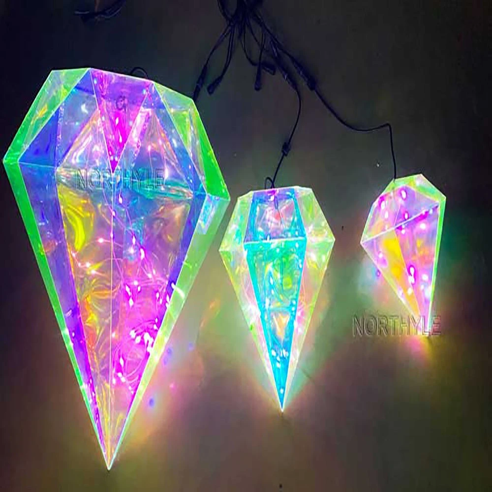 RGB Rhombus Fairy Mini LED Decoration for Weeding LED Christmas Tree Light