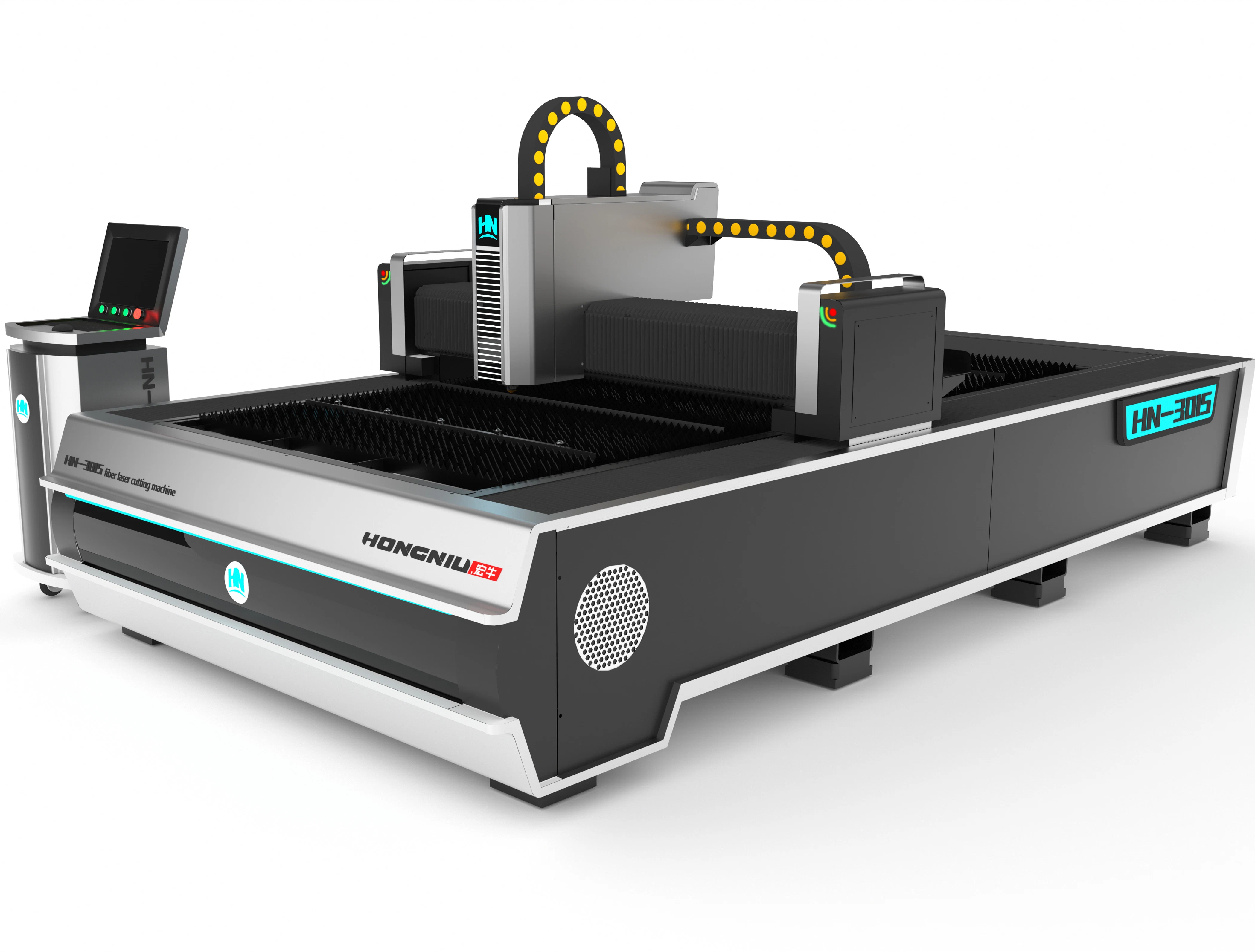 Hn 1530 Cut Metal Plates Fiber Laser Cutting Machine Price