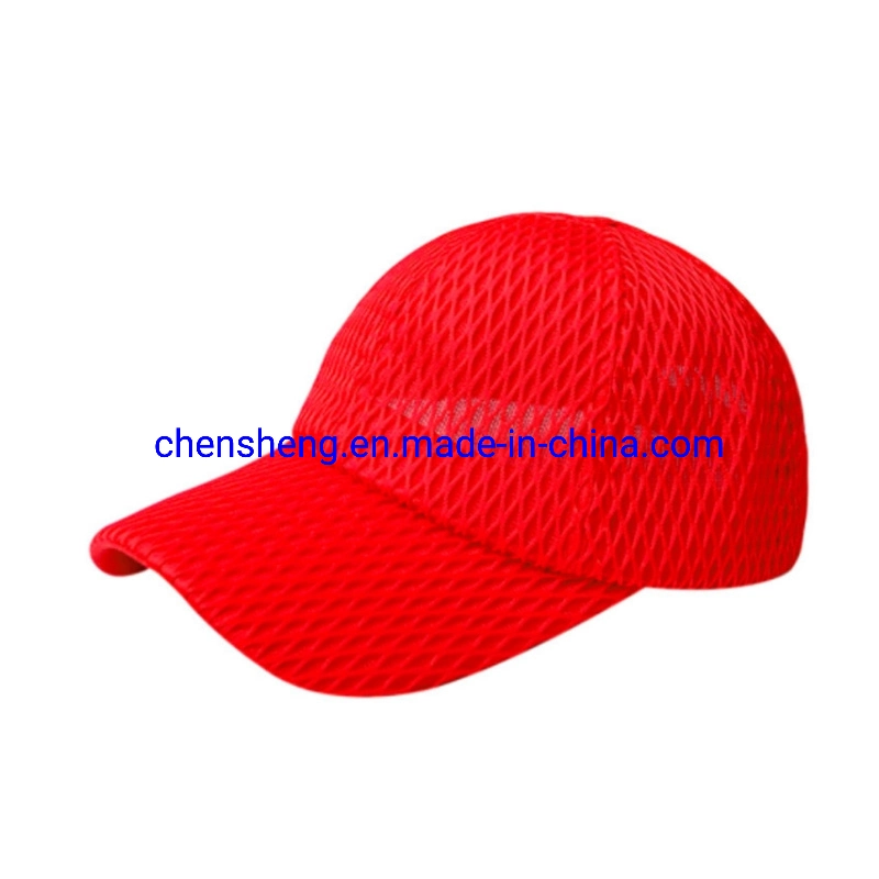 Moda personalizada Hombres Mujeres deportes de verano de la malla transpirable Ponytail Hat Gorra de béisbol