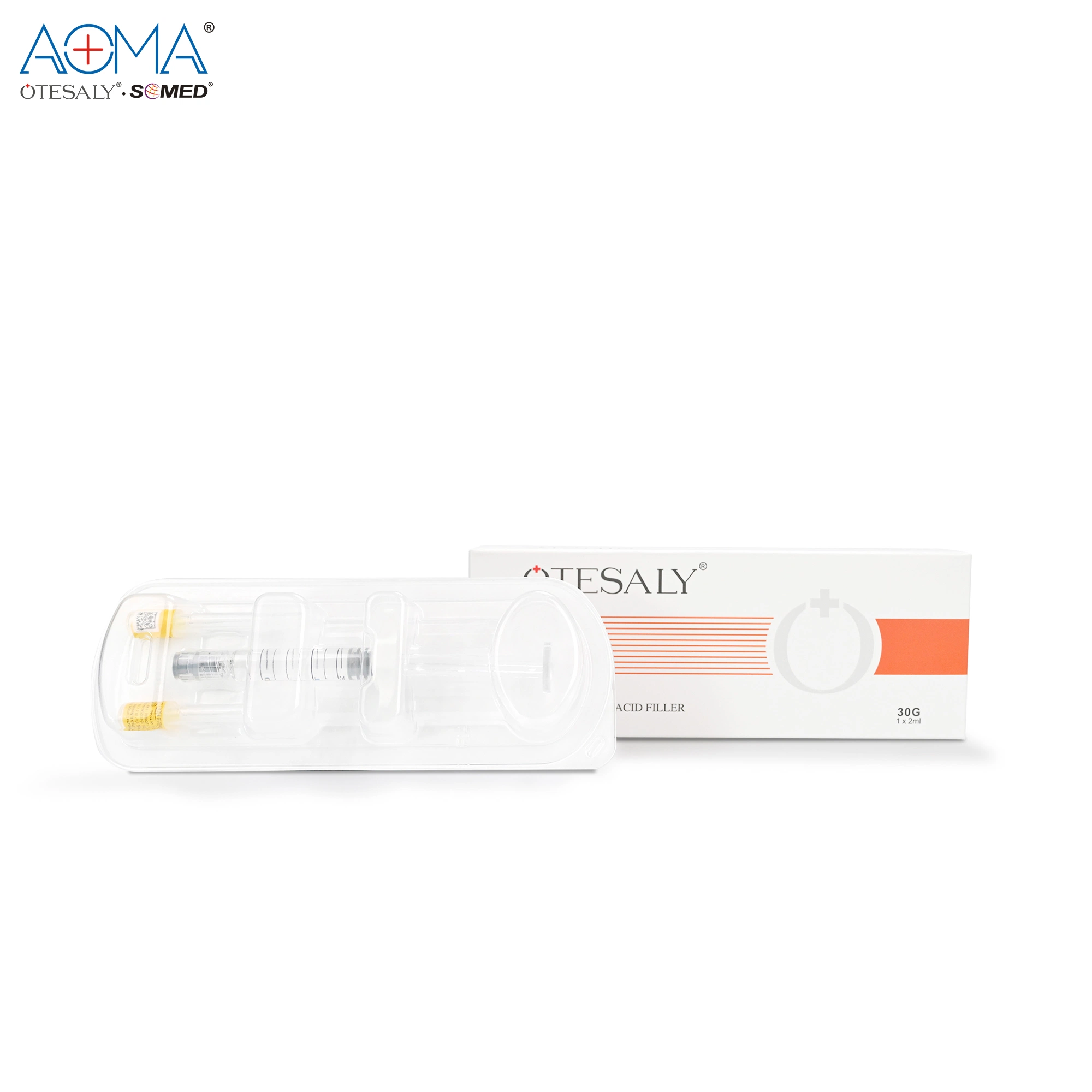 Otesaly 2ml Derm Lines Wrinkles Injectable Cross Linked Hyaluronic Acid Sodium Hyaluronate Gel Face Contour Dermal Filler