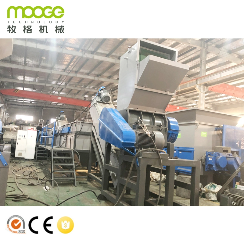 PP PE Waste Film Plastic Recycling Machinery Plastic Washing Machine Line For Mulching Film