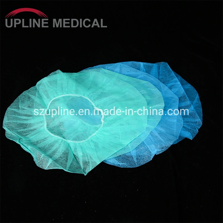 Surgical Nonwoven Clip Cap Healthcare Protective Bouffant Cap