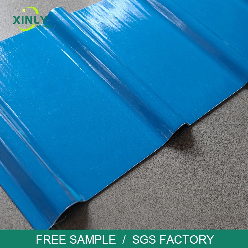 Hot-Selling Color-Lasting Waterproof PVC Roofing Corrugated Plastic Sheet