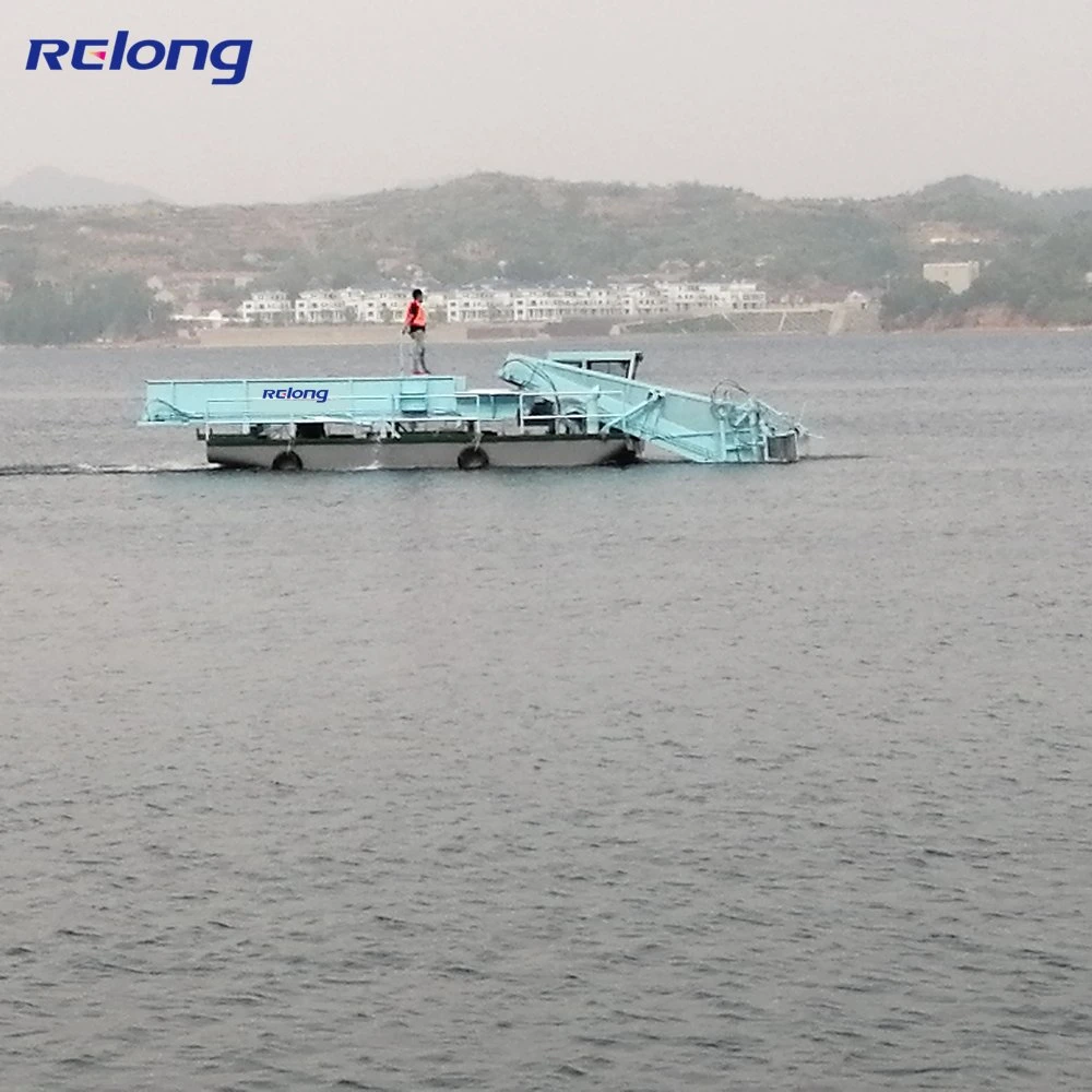 La cosechadora de malezas acuáticas agrícola/Corte Barco/Limpieza Barco/limpiar la máquina de agua