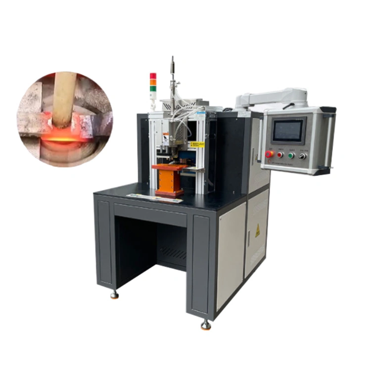 Fully Automatic Copper Strip and Aluminum Strip Butt Welding Induction Copper Brazing Machine