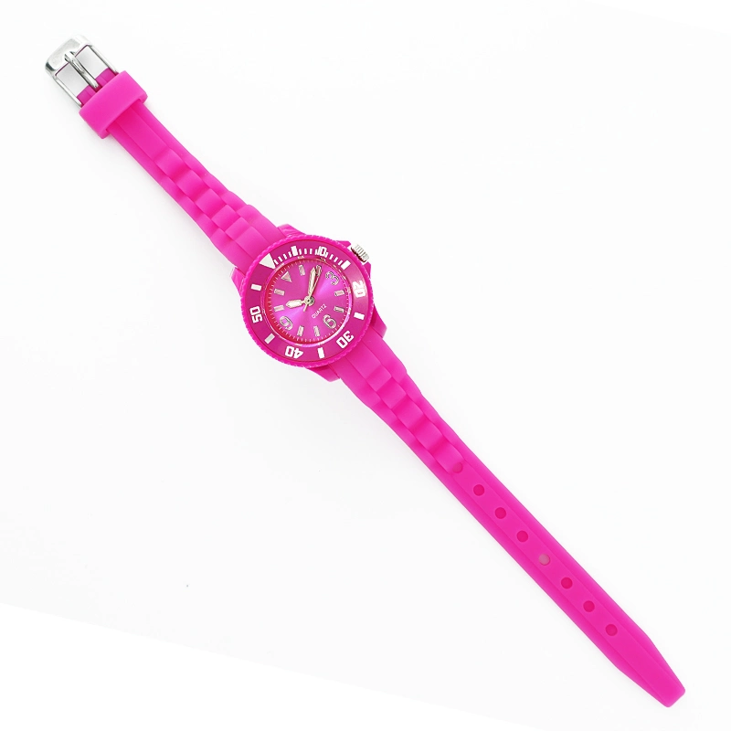 Hot Sell Colorful Kids Gift Promotion Silicon Strap Waterproof OEM Customized Logo Children Watches