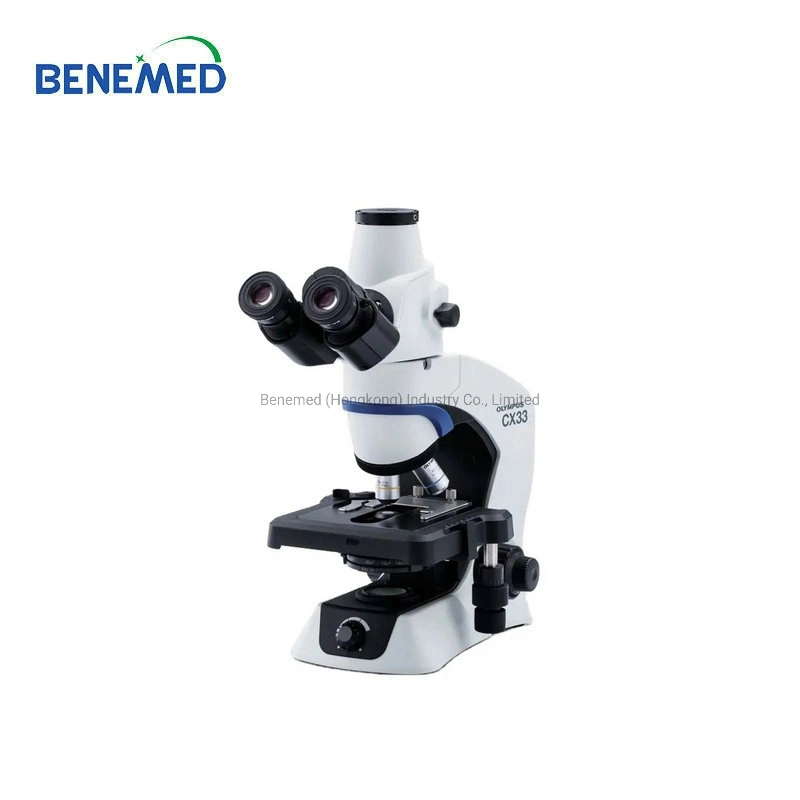 Original Binocular Optical System Olympus Biological Microscope Cx33