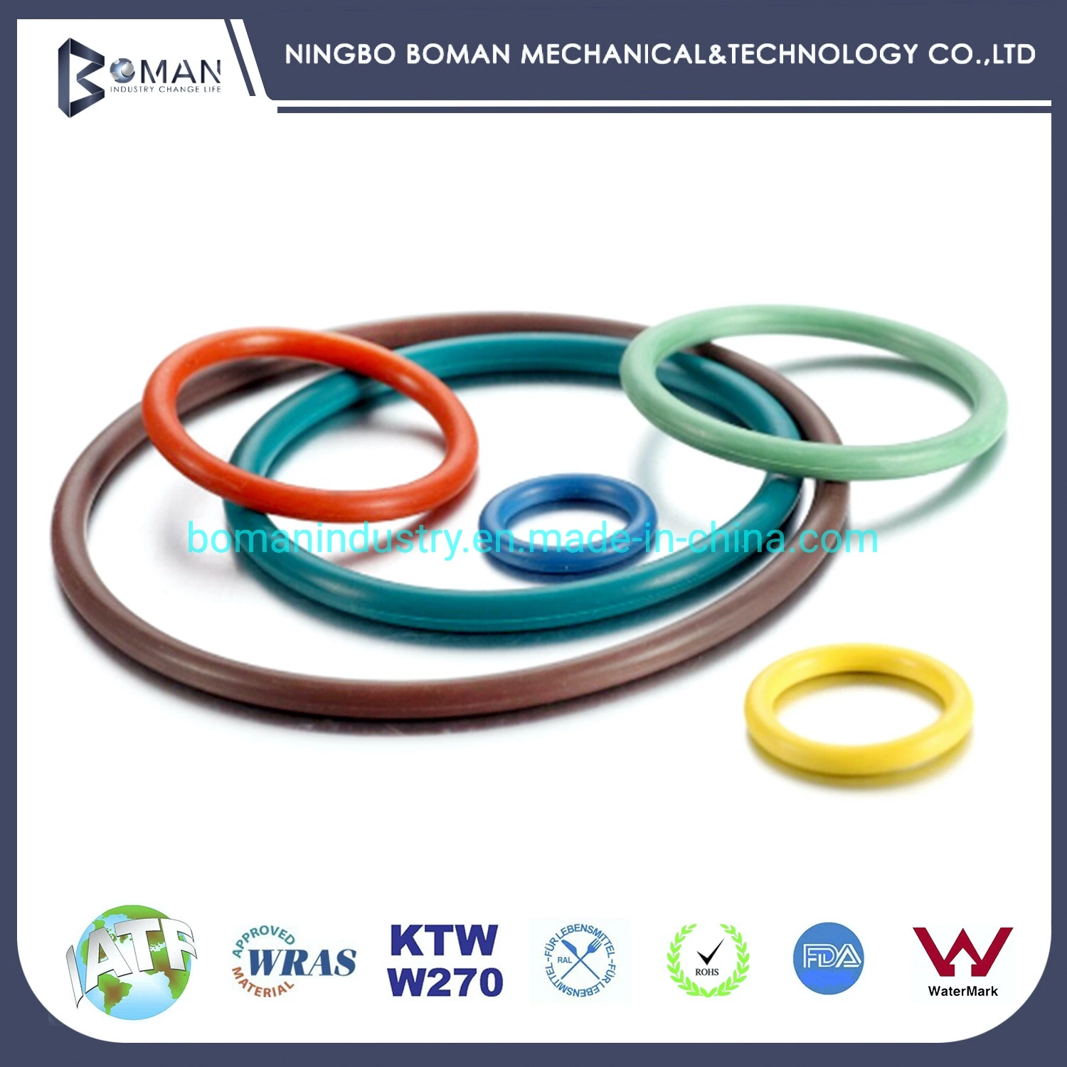 Customize Rubber Bushing Gasket Rubber Diaphragm Metal Detectable Rubber Part Seal