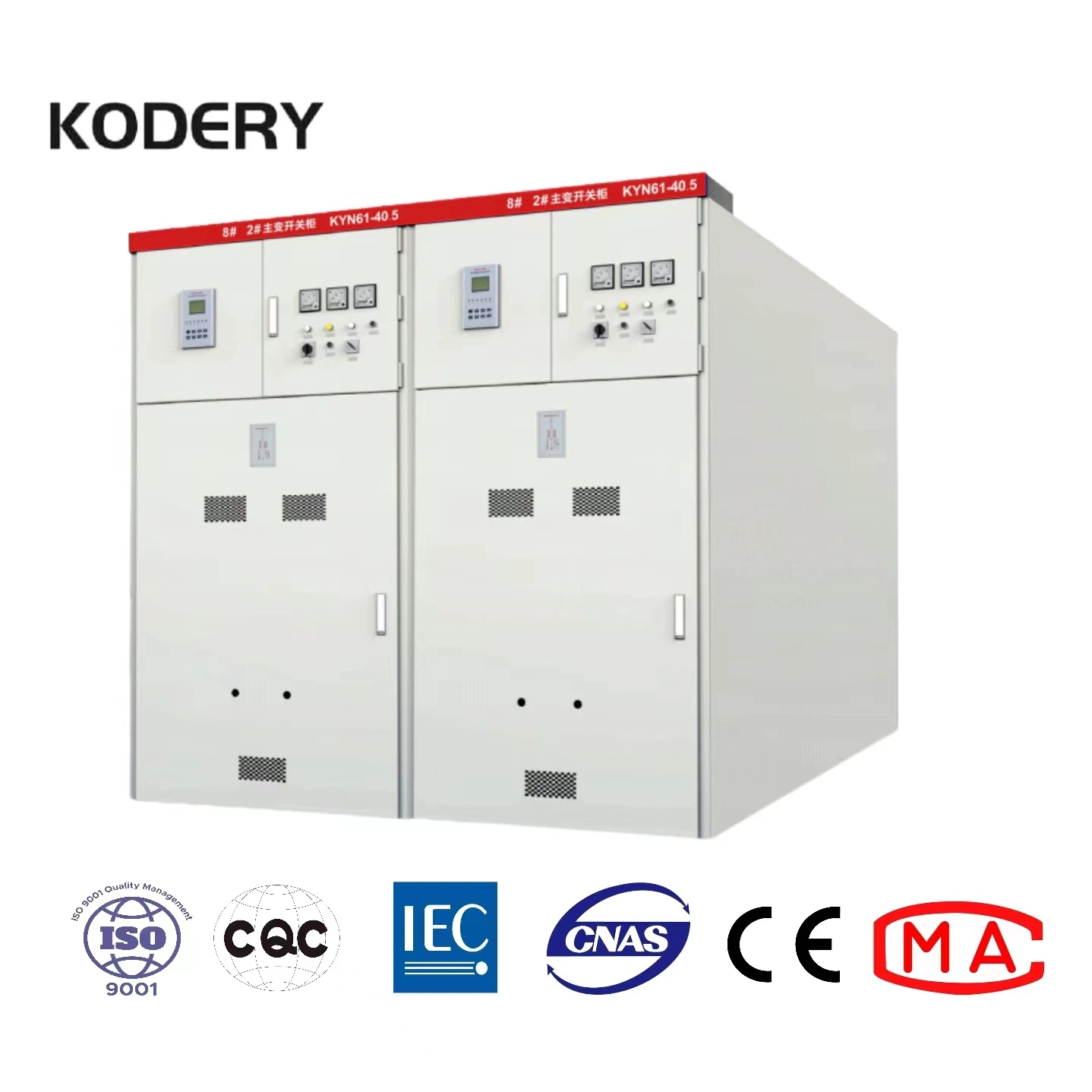 Kodery Metal Clad Removable Switchgear Kyn61 High Voltage Power Distribution Board