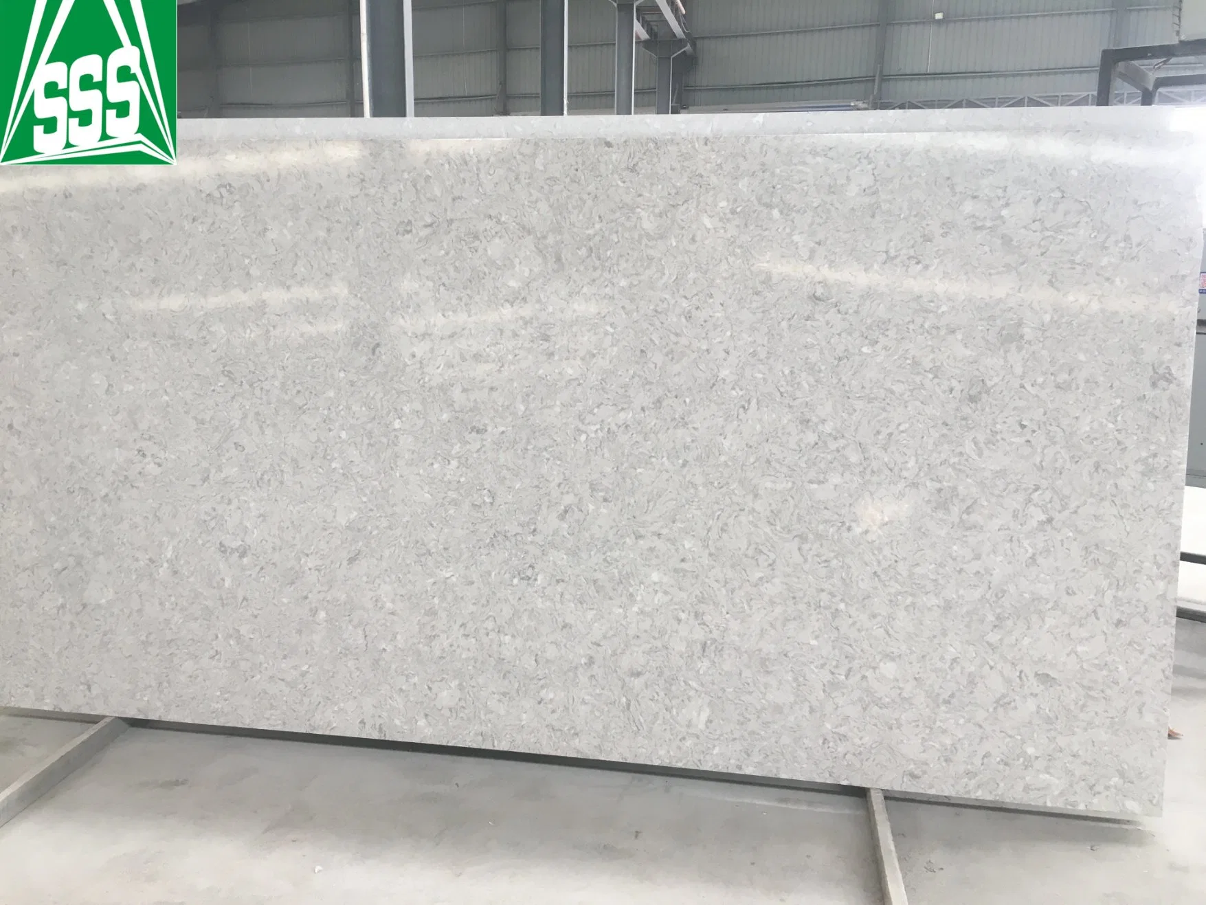 Best Seller de Cuarzo blanco de piedra artificial Superficie sólida de la encimera