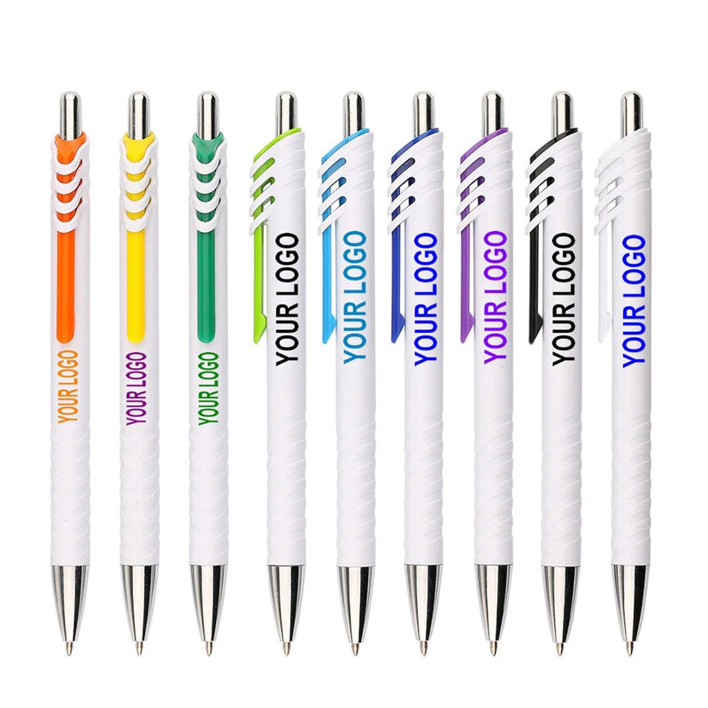 High End Customzied Multi Color Plastic Ball Point Pen for School