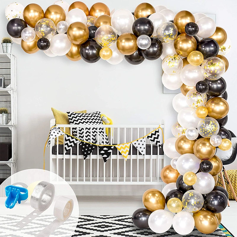 120 STÜCK Ballons mit Werkzeug Ballons Garland Arch Kit für Hochzeit Braut Mädchen Geburtstagsfeier Feier Kette von Ballon