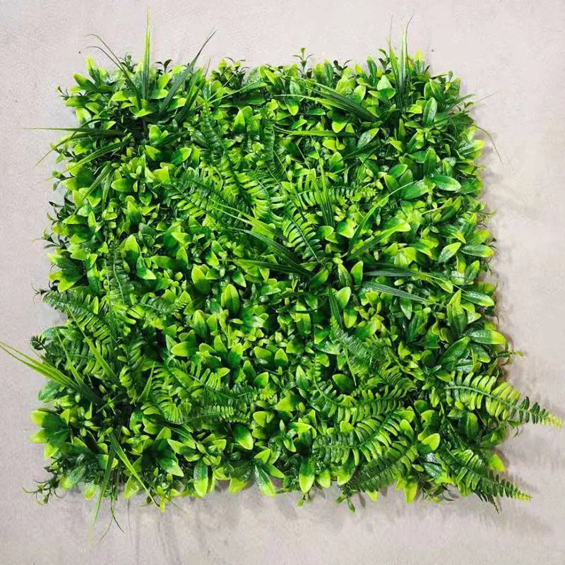 50*50cm Plant Wall Green Artificial Grass Wall